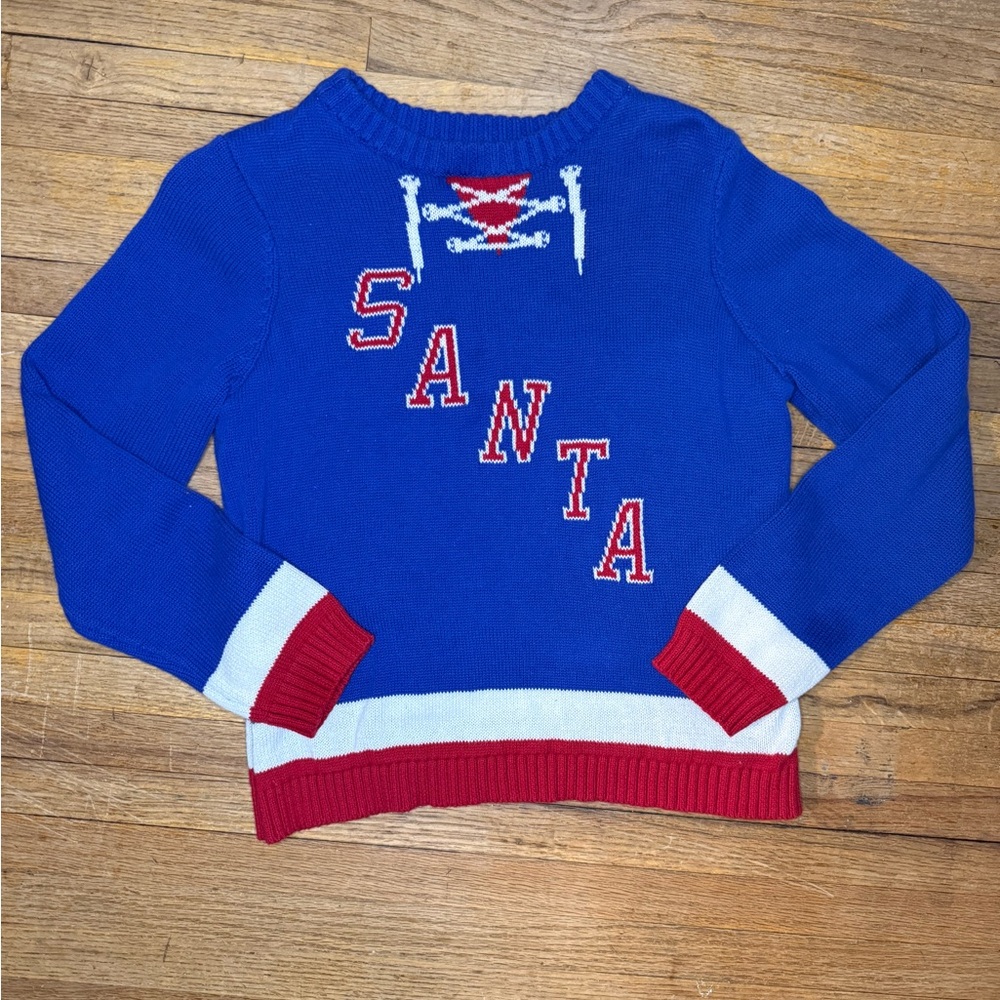 33Degrees Santa Kringle 25 Knit Hockey Jersey Sweater